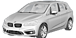 BMW F45 U0777 Fault Code